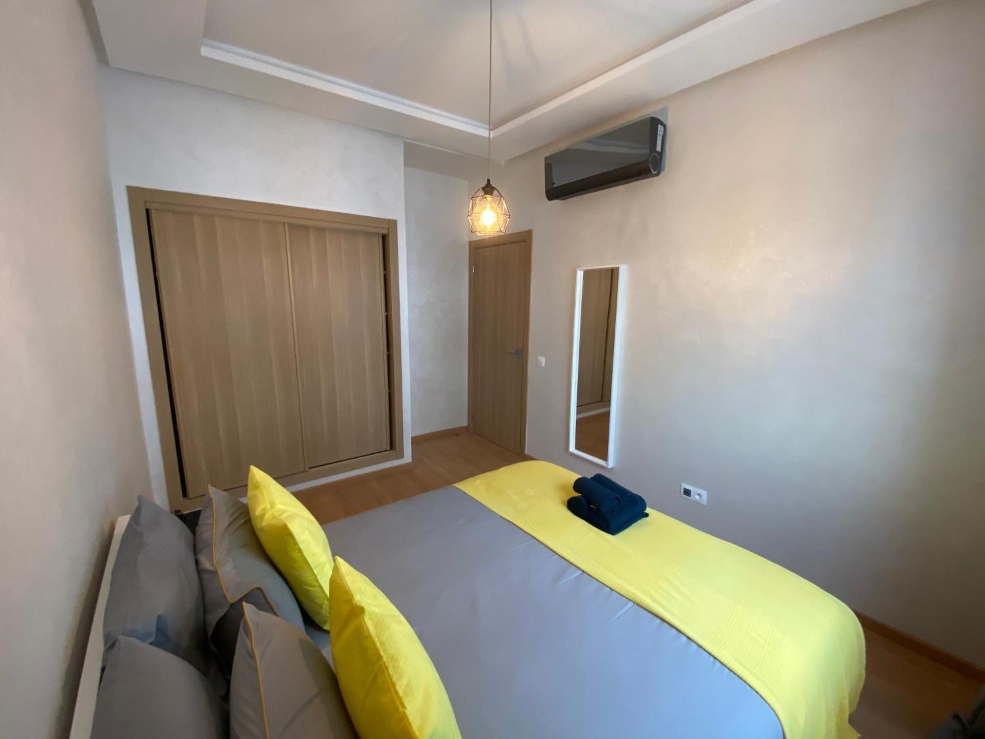 Appartement Pres De Novotel Face Au Parc Welcome Stay Mohammedia Bagian luar foto