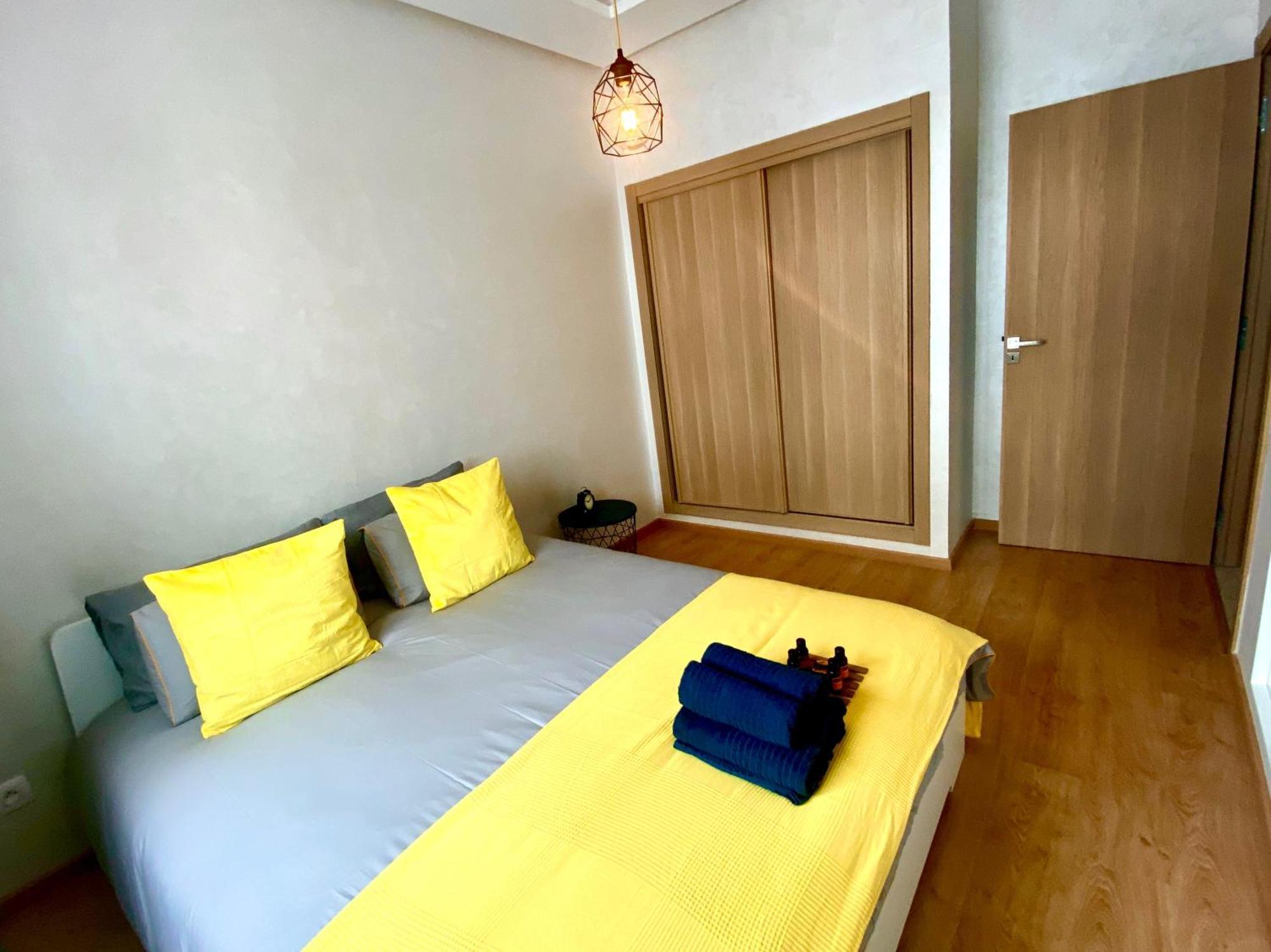 Appartement Pres De Novotel Face Au Parc Welcome Stay Mohammedia Bagian luar foto