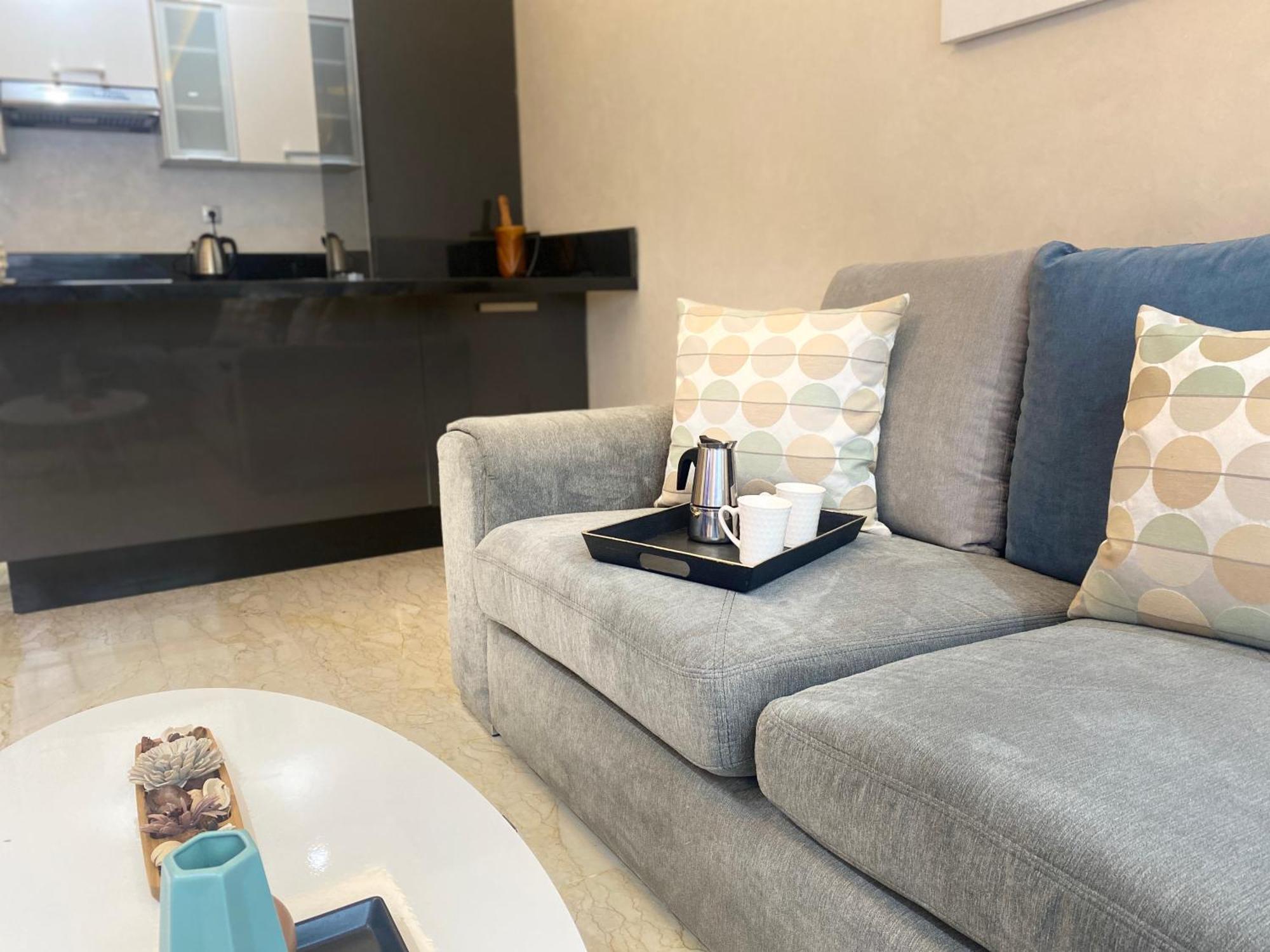 Appartement Pres De Novotel Face Au Parc Welcome Stay Mohammedia Bagian luar foto