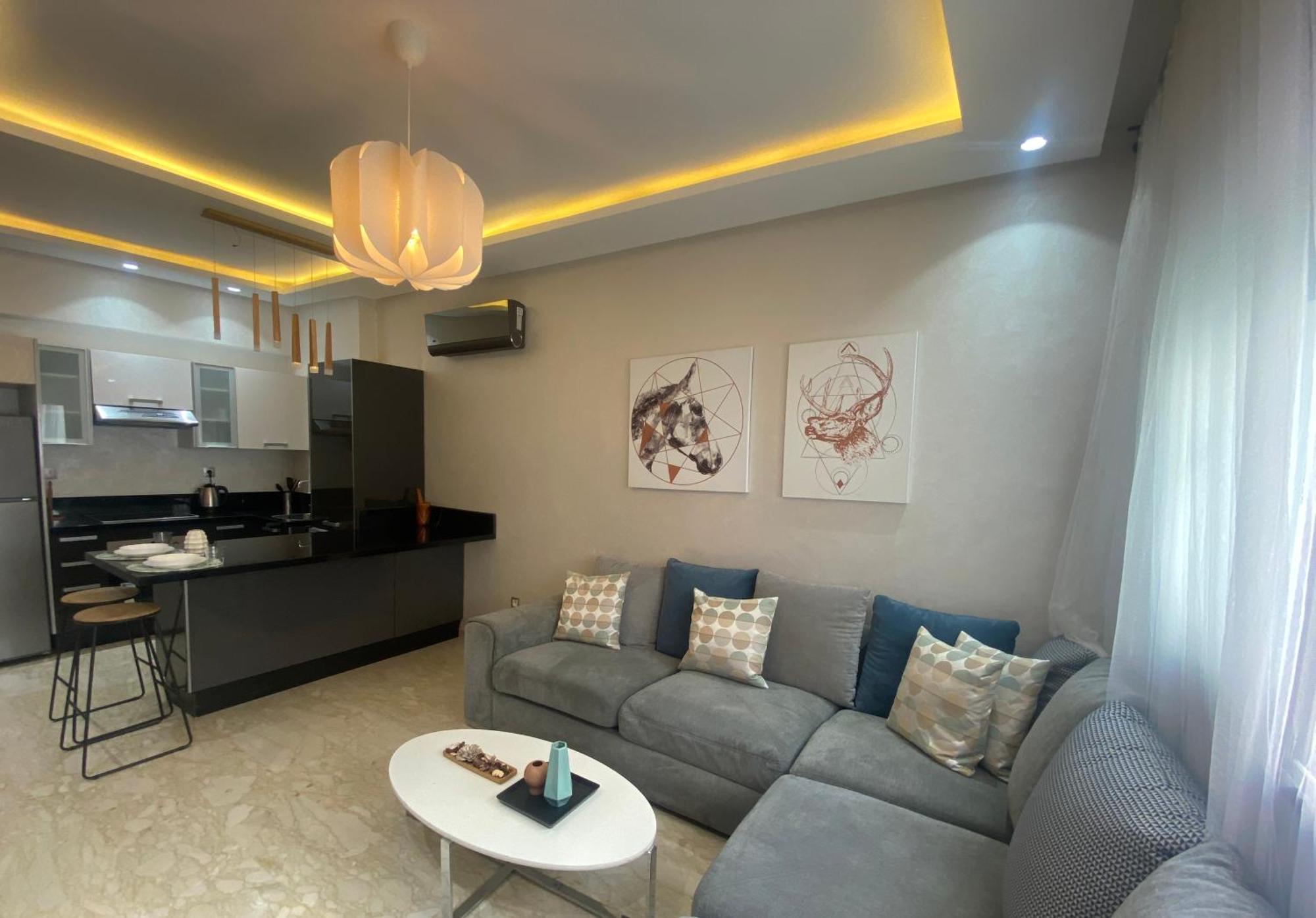 Appartement Pres De Novotel Face Au Parc Welcome Stay Mohammedia Bagian luar foto