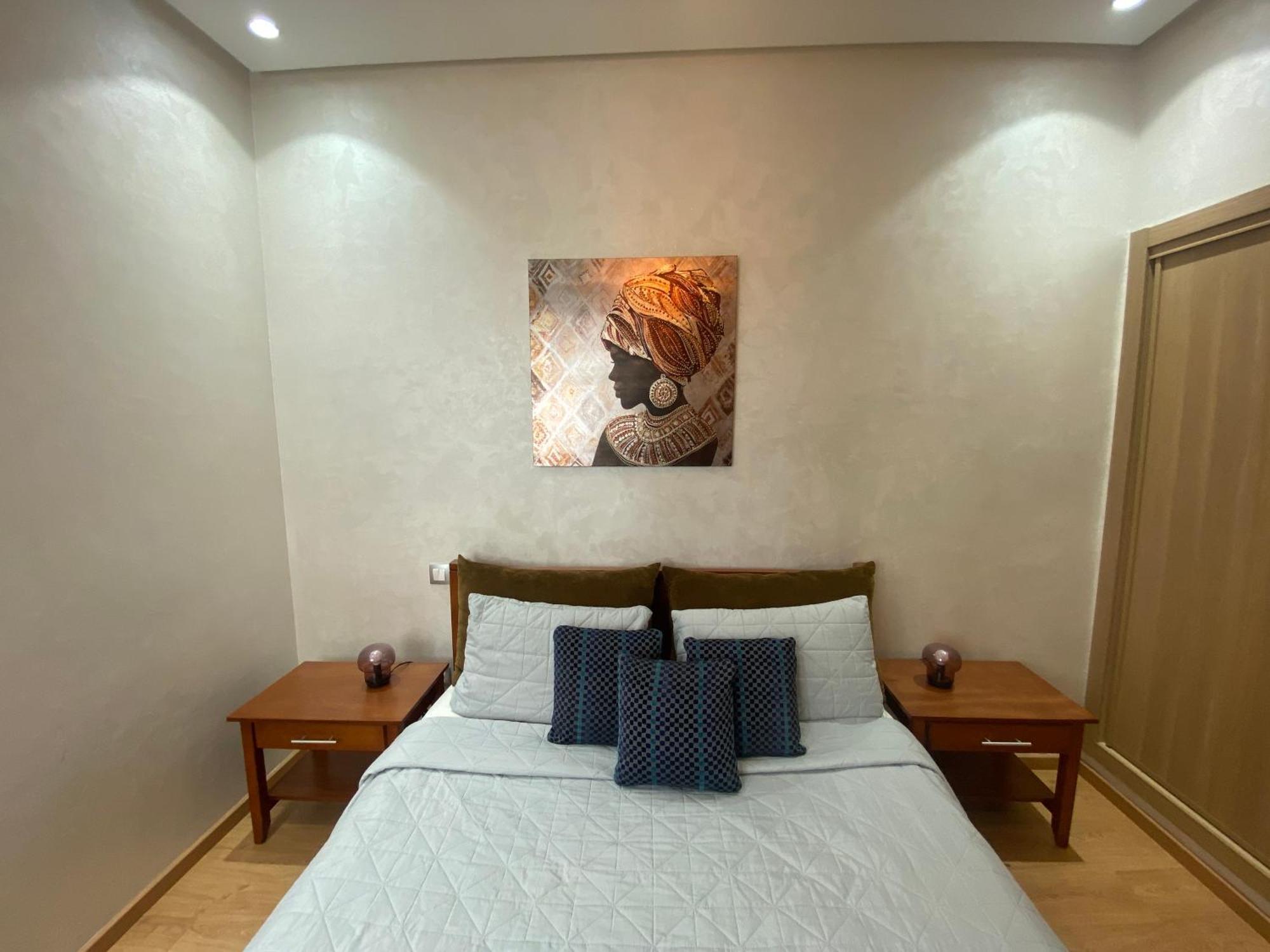 Appartement Pres De Novotel Face Au Parc Welcome Stay Mohammedia Bagian luar foto