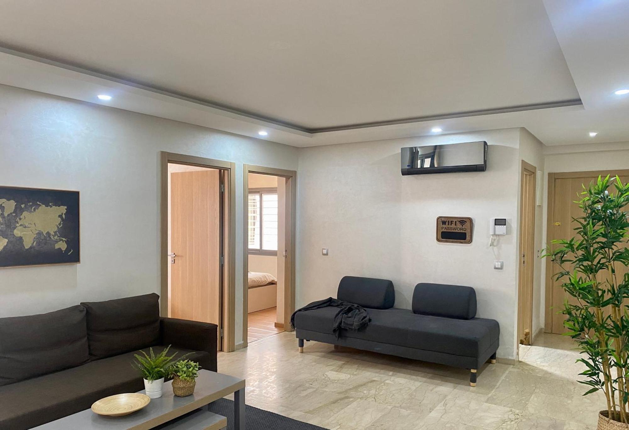 Appartement Pres De Novotel Face Au Parc Welcome Stay Mohammedia Bagian luar foto
